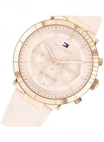 Women's Leather Analog Watch-1782351
