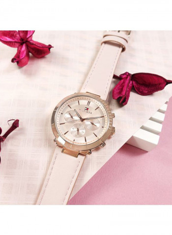 Women's Leather Analog Watch-1782351