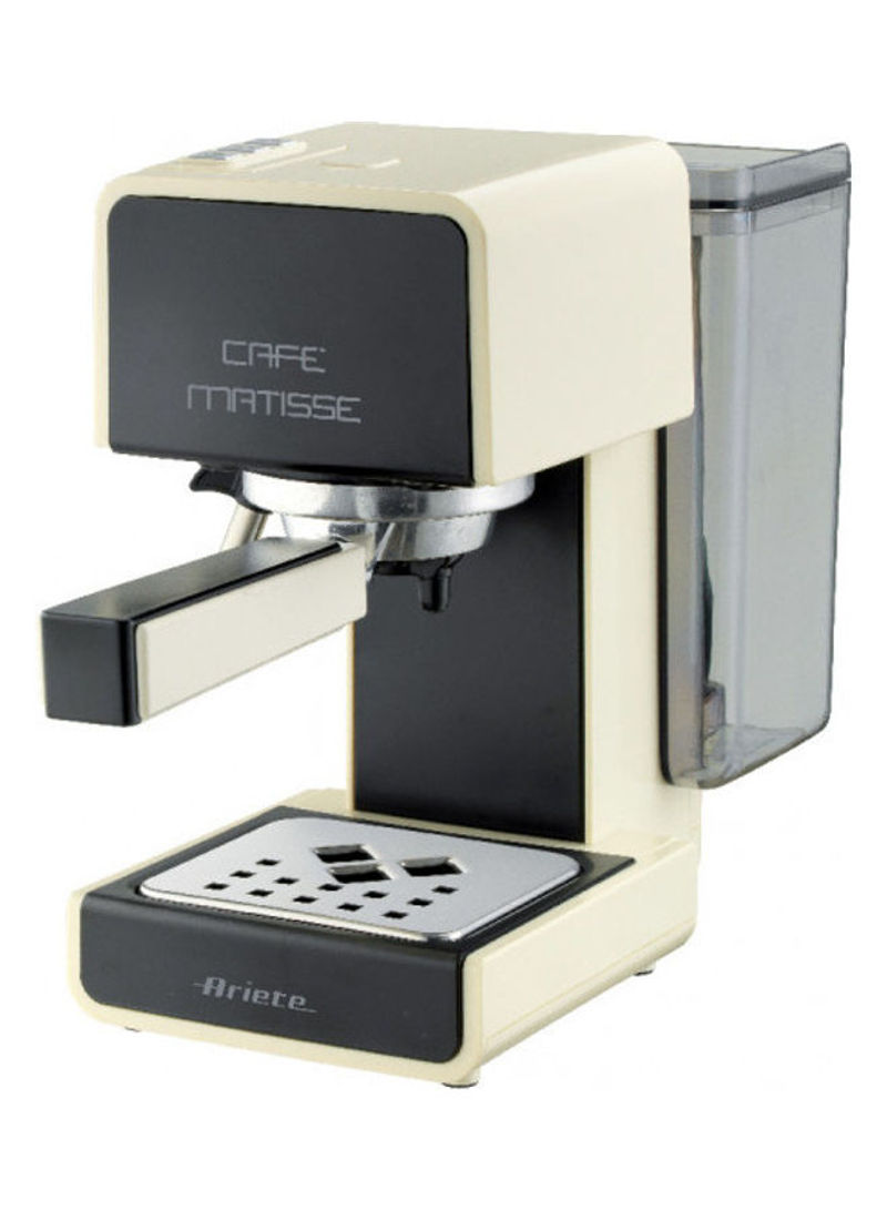 Cafe Matisse Pump Espresso Maker 1363-12 White/Black/Silver