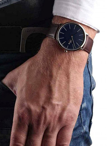 Men's Moon Water Resistant Analog Watch 2011018