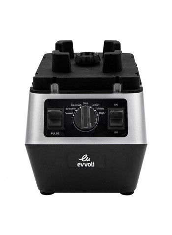 Commercail Blender 2200W Ice Crusher, 3 Speed Control, 2L, EVKA-CBL20B, 2 Years Warranty 2 l 2200 W EVKA-CBL20B Black/Grey/Clear