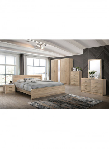 Cooper King Sized Bed Brown