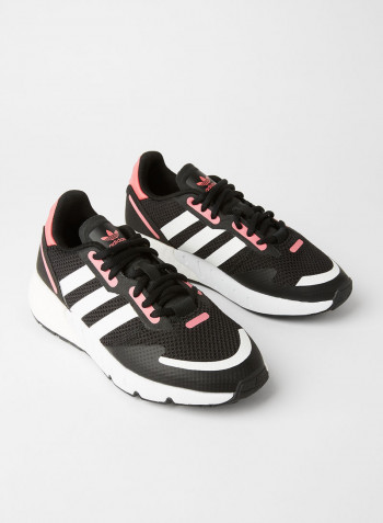 ZX 1K Boost Sneakers Core Black/Ftwr White/Hazy Rose