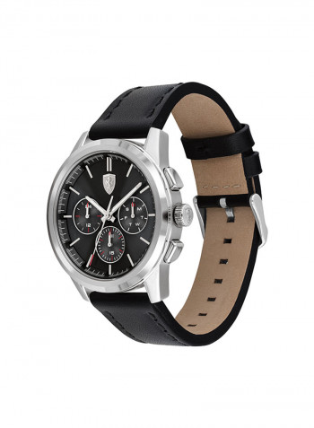 Men's Grand Tour Leather Analog Watch 830805