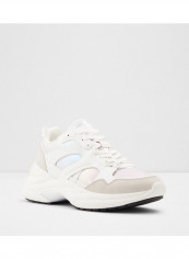 Koisa Lace-Up Low Top Sneakers White/Beige reviews Koisa Lace-Up Low Top Sneakers White/Beige
