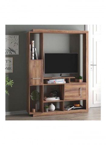 Ellon 2-Door Wall Unit For TV Brown