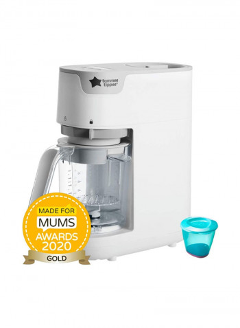 Quick Cook Baby Food Maker - White/Clear