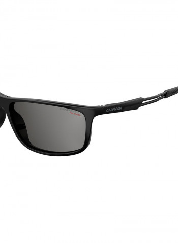 Men's Rectangular Sunglasses - Lens Size: 62 mm