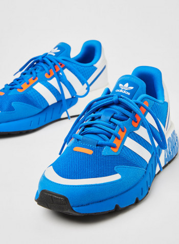 ZX 1 Boost Sneakers Glow Blue/Cloud White/Solar Red