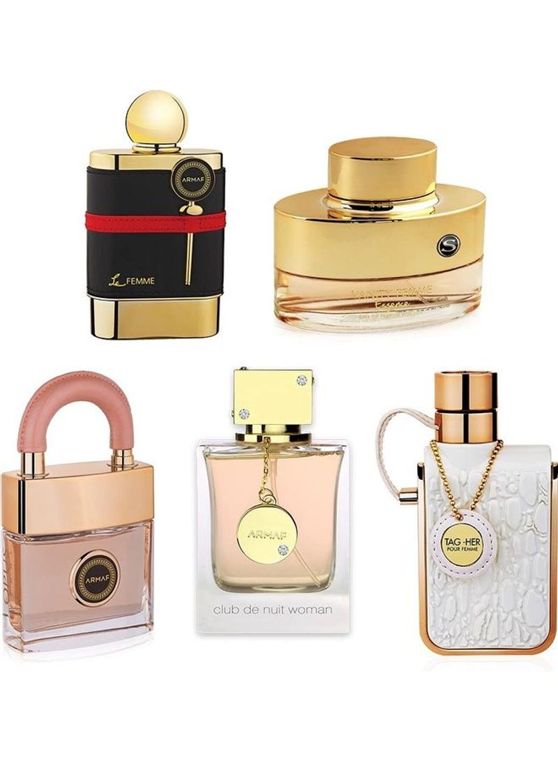 Best Of 5 Perfumes Gift Set 5 x 100ml