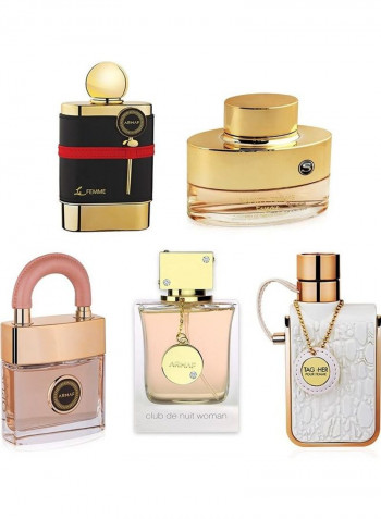 طقم هدايا عطور بيست أوف 5 5 x 100مل