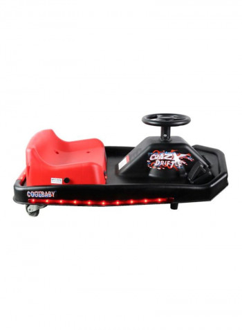 24V Electric 360-Spinning Drifting Ride On Scooter 84x38x52cm