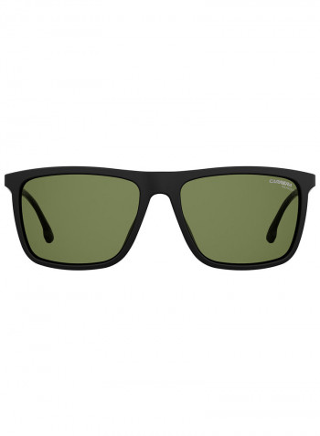 Men's Rectangular Frame Sunglasses - Lens Size: 57 mm