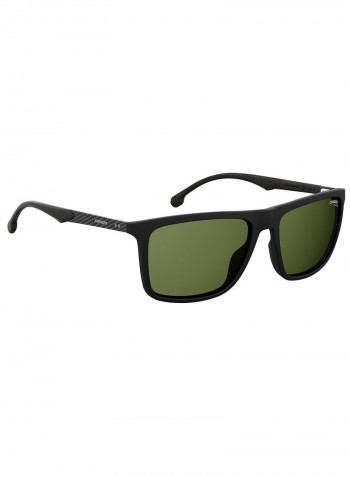 Men's Rectangular Frame Sunglasses - Lens Size: 57 mm