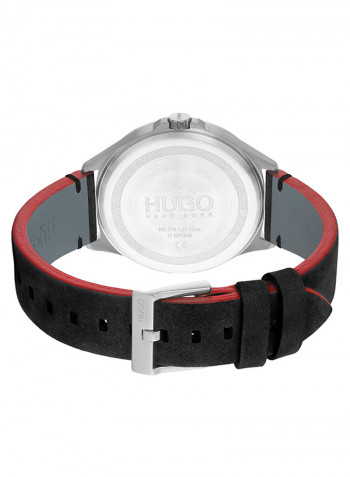 Men's Leather Analog Wrist Watch 1530133