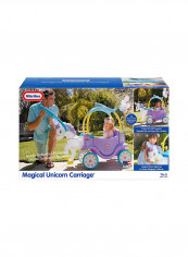 Unicorn Carriage Regular Ride-On Toy 18.63 x 32 x 19.5inch