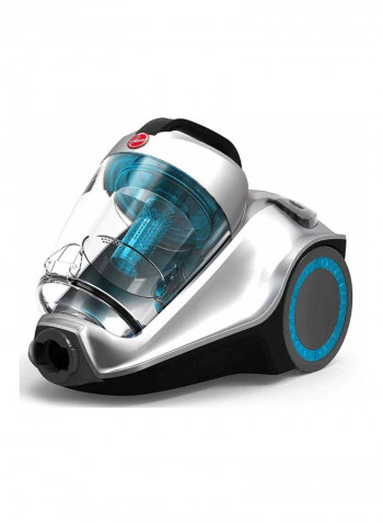 Power 7 Canister Vacuum Cleaner 2400W HC84-P7A-ME Grey/Black/Blue