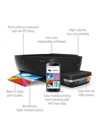Ink Tank 415 All-In-One Printer With Print/Copy/Scan/Wireless Function,Z4B53A Black