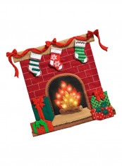 Fireside Glow Hanging Felt Application Kit Red/Brown/Green reviews Fireside Glow Hanging Felt Application Kit Red/Brown/Green