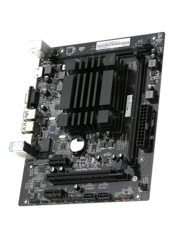 C.Q1900M Solid State V20 Motherboard أسود