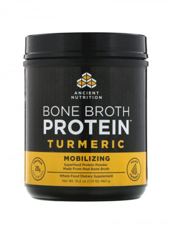 Bone Broth Protein Powder Dietary Supplement - Turmeric