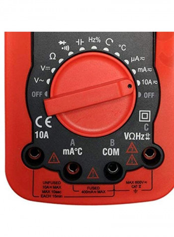 Phase Sequence Digital Multimeter Red/Black/Green