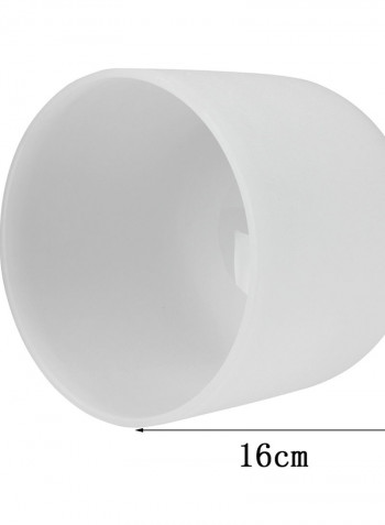 8 Inch Crystal Singing Bowl