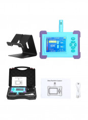 Digital Air Quality Monitor Blue/Black 26.5centimeter