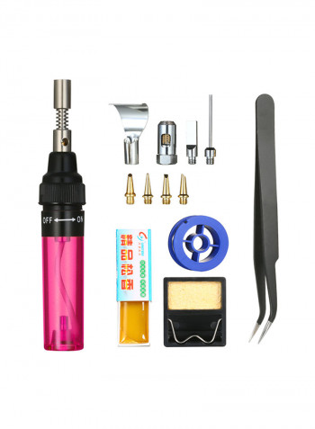 13-In-1 Soldering Iron Kit Red