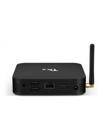 TX6 4K Android TV Box XD4989206 Black