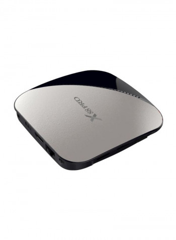X88 Pro Smart Android 9.0 TV Box With Remote Control X88 PRO Black/Silver