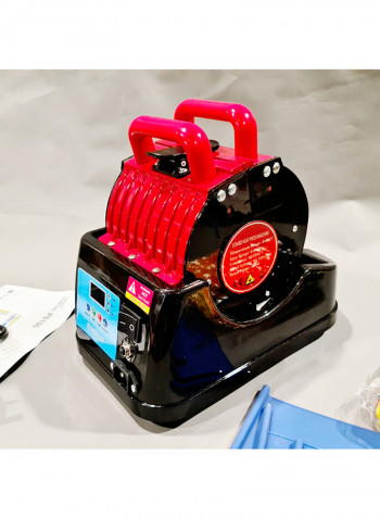 4-In-1 Mugs Printing Press Machine Red/Black