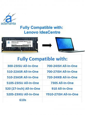 16 Gb Laptop Memory Module 16GB Multicolour
