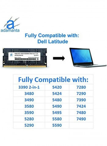 16 Gb Laptop Memory Module 16GB Multicolour