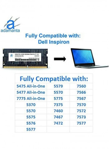 16 Gb Laptop Memory Module 16GB Multicolour