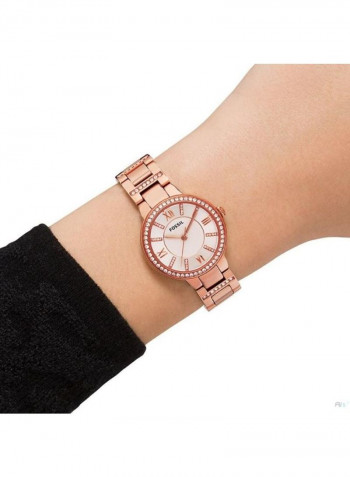 Women's Virginia Water Resistant Analog Watch ES3284