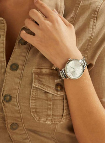 Women's Sparkling Rose Water Resistance Stainless Steel Analog Watch GW0242L1