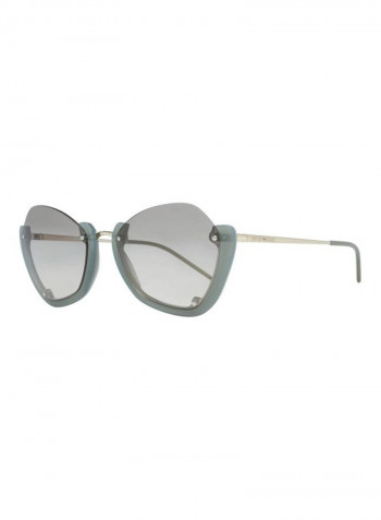 Women's Asymmetrical Sunglasses - Lens Size: 55 mm