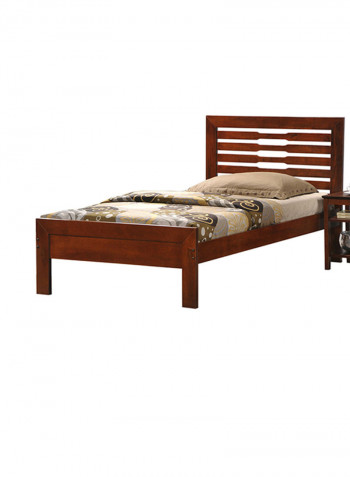 Julian Single Bed Brown 90 x 200cm
