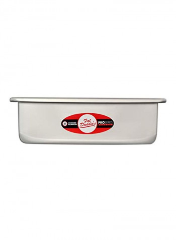 Anodized Cake Pan Silver 12x18x3inch