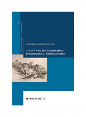 Africa's Role And Contribution To International Criminal Justice, Volume 26 Paperback English by Jeremy Sarkin