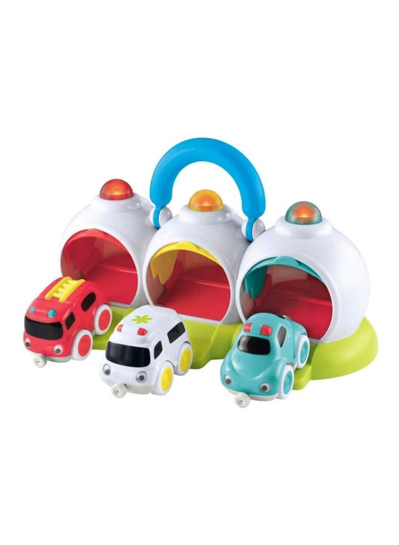 Whizz World Light And Sound Vehicle Emergency Centre Playset