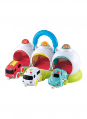 Whizz World Light And Sound Vehicle Emergency Centre Playset