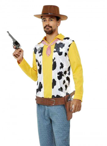 Western Cowboy Costume L