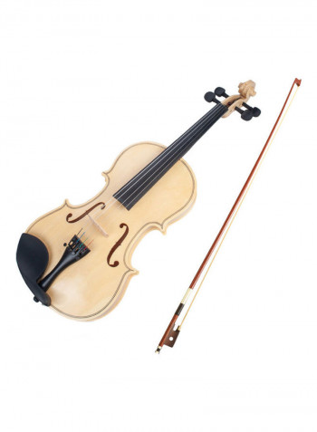 3-Piece 4/4 Violin With Gig Bag And Bow
