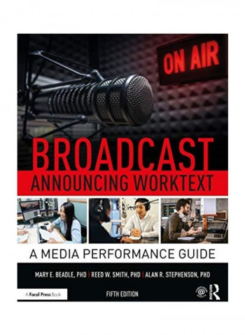 Broadcast Announcing Worktext Paperback English by Alan R. Stephenson