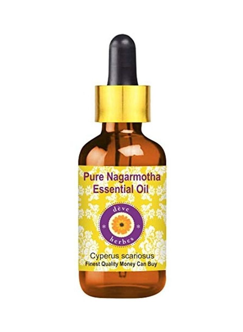 Pure Nagarmotha Essential Oil with Dropper Brown 100ml