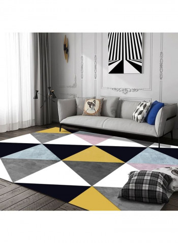 Eurostyle Modern Geometry Home Soft Environment Friendly Bedroom Antiskidding Carpet multicolour 80*180 (W*L)cmcm