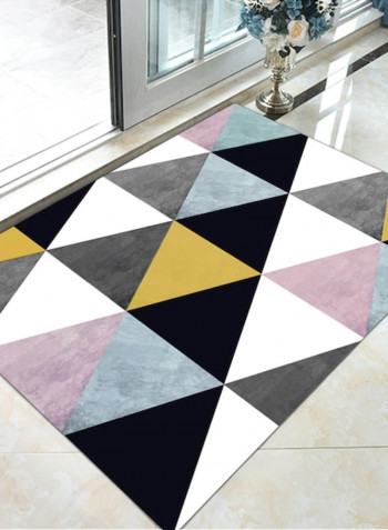 Eurostyle Modern Geometry Home Soft Environment Friendly Bedroom Antiskidding Carpet multicolour 80*180 (W*L)cmcm