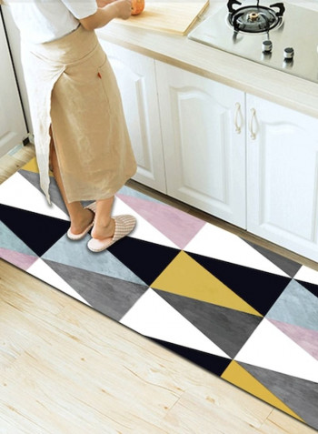 Eurostyle Modern Geometry Home Soft Environment Friendly Bedroom Antiskidding Carpet multicolour 80*180 (W*L)cmcm